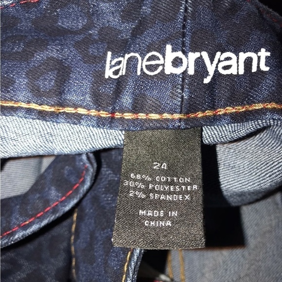 Lane Bryant Animal print pants EUC size 24 - Picture 2 of 7